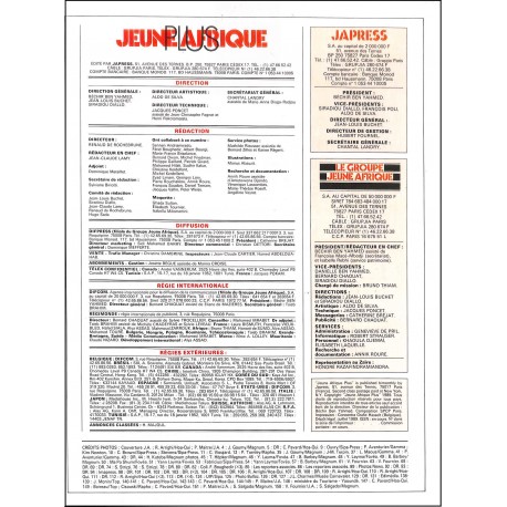 JEUNE AFRIQUE PLUS |Premier Numéro