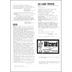 LES LAMES VORPALES |Premier Numéro 2