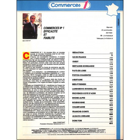 COMMERCES |Premier Numéro