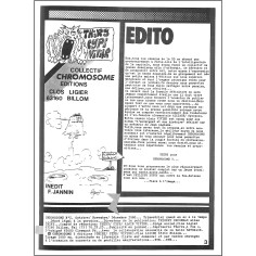 CHROMOSOME |Premier Numéro 2