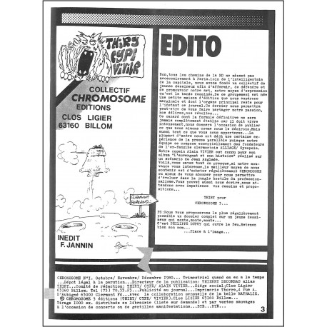 CHROMOSOME |Premier Numéro