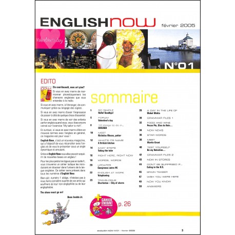 ENGLISH NOW |Premier Numéro