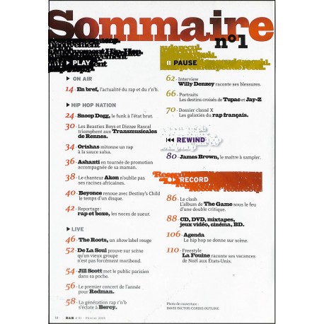 R&R |Premier Numéro