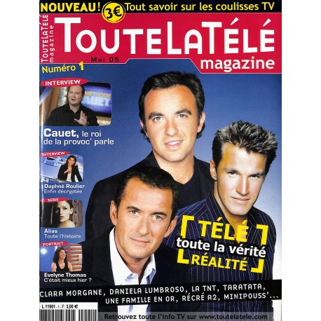 TOUTE LA TÉLÉ MAGAZINE |Premier Numéro