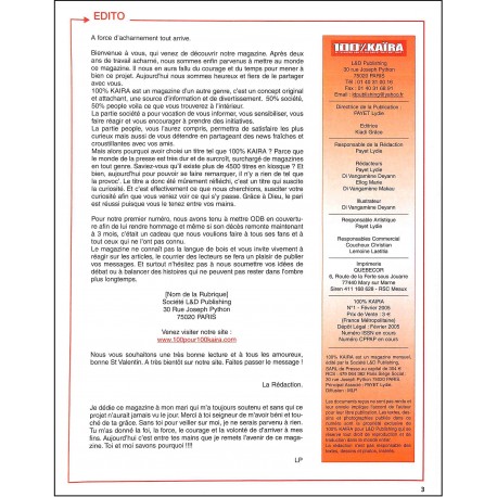 100% KAIRA |Premier Numéro