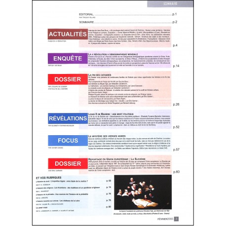 DOSSIER D'ACTUALITÉ DE L'HISTOIRE |Premier Numéro