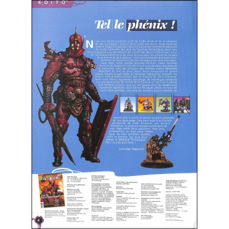 CODE ARCANUM |Premier Numéro