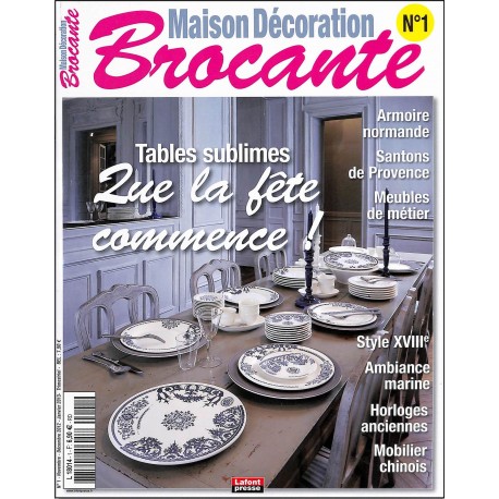 Maison Décoration Brocante |Premier Numéro