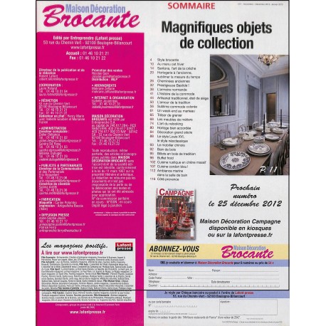 Maison Décoration Brocante |Premier Numéro