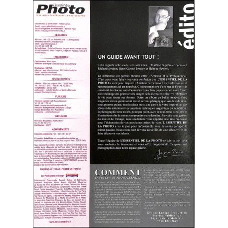L'ESSENTIEL DE LA PHOTO |Premier Numéro