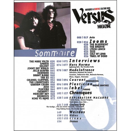 VERSUS MAGAZINE |Premier Numéro