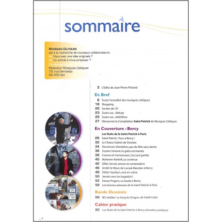 MUSIQUES CELTIQUES |Premier Numéro