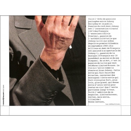 LIMITED ACCES |Premier Numéro