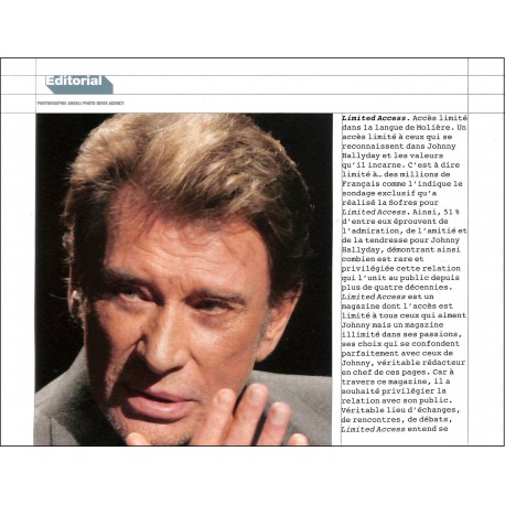 LIMITED ACCES |Premier Numéro