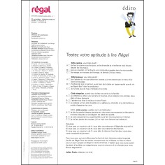 RÉGAL |Premier Numéro 2