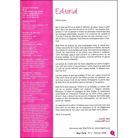 MISS PERLE |Premier Numéro