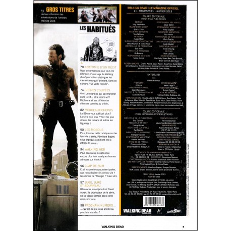 WALKING DEAD |Premier Numéro