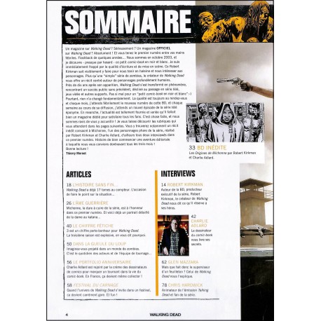 WALKING DEAD |Premier Numéro