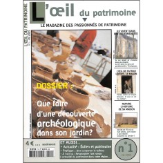 L'OEIL DU PATRIMOINE |Premier Numéro