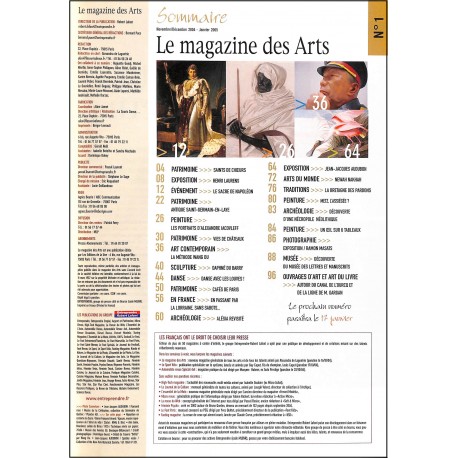 LE MAGAZINE DES ARTS |Premier Numéro