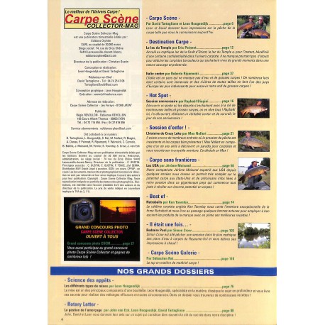 CARPE SCÈNE |Premier Numéro