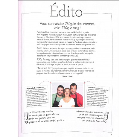 750g le mag |Premier Numéro