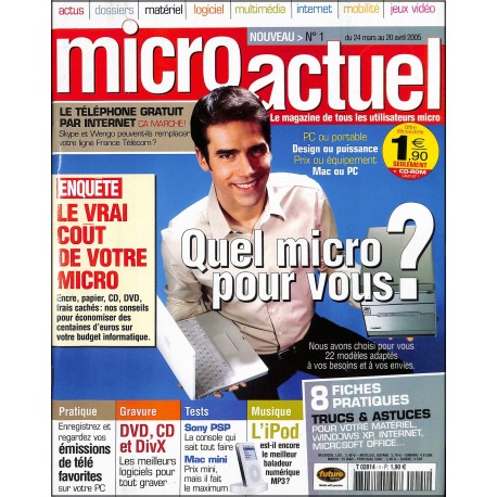 MICRO ACTUEL |Premier Numéro