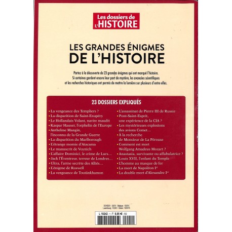 LES DOSSIERS DE L'HISTOIRE |Premier Numéro