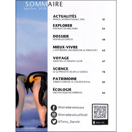 TERRA DARWIN |Premier Numéro