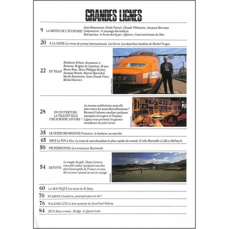 GRANDES LIGNES |Premier Numéro