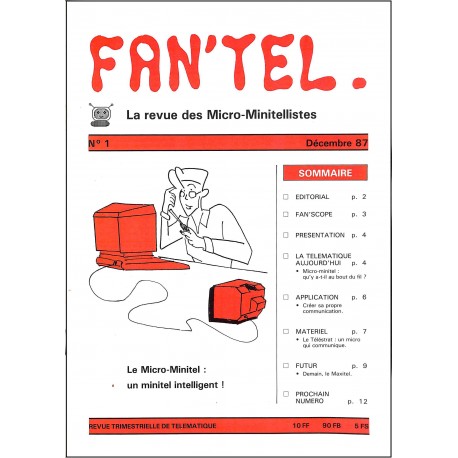 FAN'TEL. |Premier Numéro
