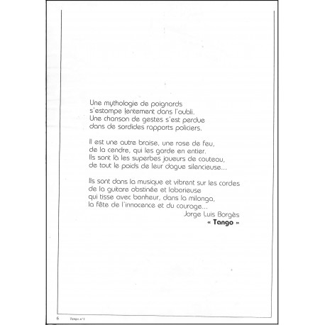 TANGO |Premier Numéro