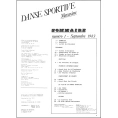 DANSE SPORTIVE MAGAZINE |Premier Numéro 2