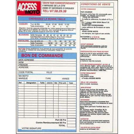 ACCESS MOTO |Premier Numéro