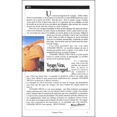 VOYAGES VÉCUS |Premier Numéro 2