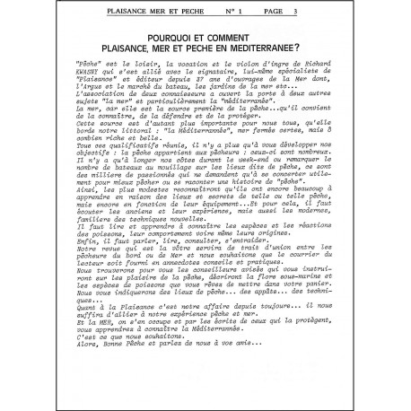 PLAISANCE MER & PECHE |Premier Numéro