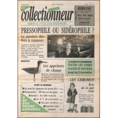 LA VIE DU COLLECTIONNEUR |Premier Numéro