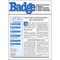 BADGE |Premier Numéro