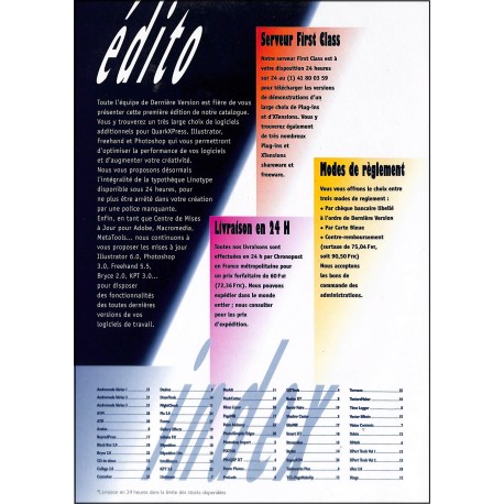 DERNIERE VERSION |Premier Numéro