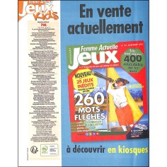 FEMME ACTUELLE JEUX KIDS |Premier Numéro 2