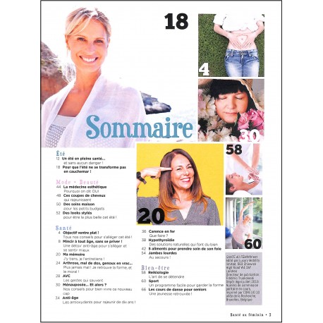 SANTÉ AU FÉMININ |Premier Numéro