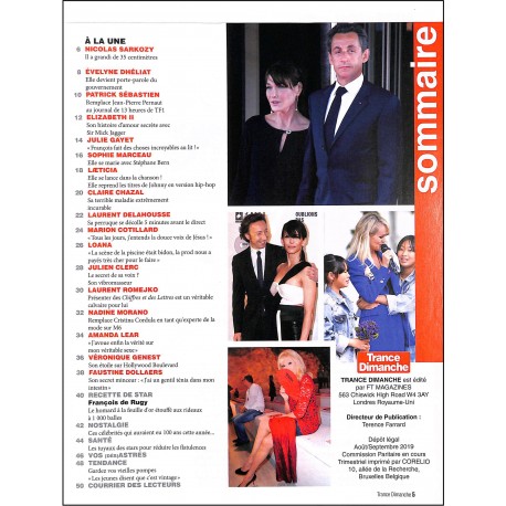 TRANCE DIMANCHE |Premier Numéro