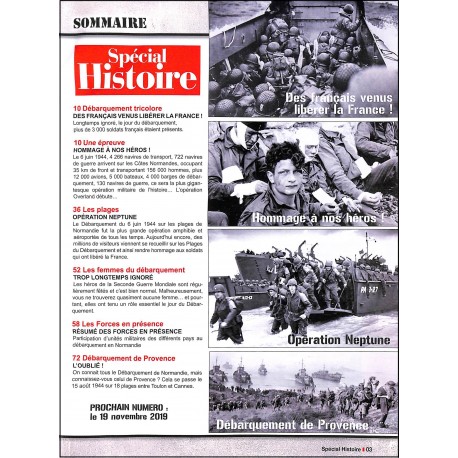 SPÉCIAL HISTOIRE |Premier Numéro