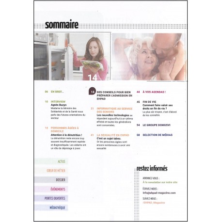 EHPAD MAGAZINE |Premier Numéro