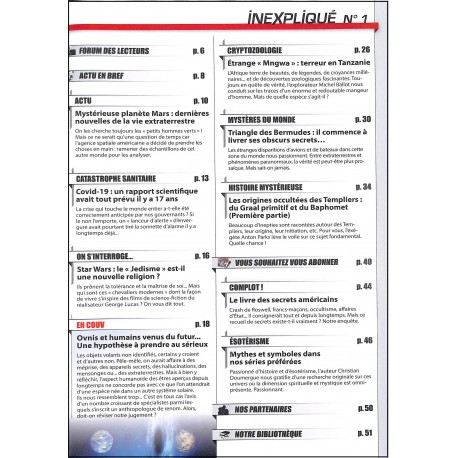 INEXPLIQIÉ |Premier Numéro