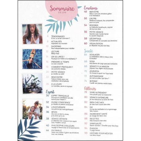 MÉDITATION |Premier Numéro