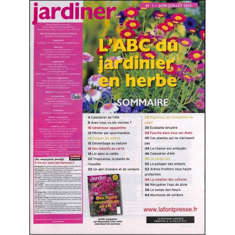 jardiner |Premier Numéro