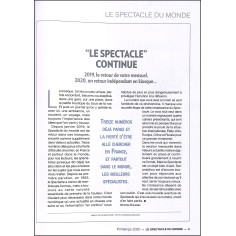 LE SPECTACLE DU MONDE |Premier Numéro 2