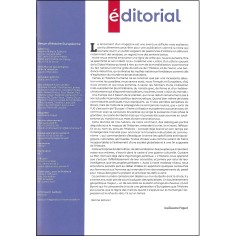 REVUE D'HISTOIRE EUROPÉENNE |Premier Numéro 2