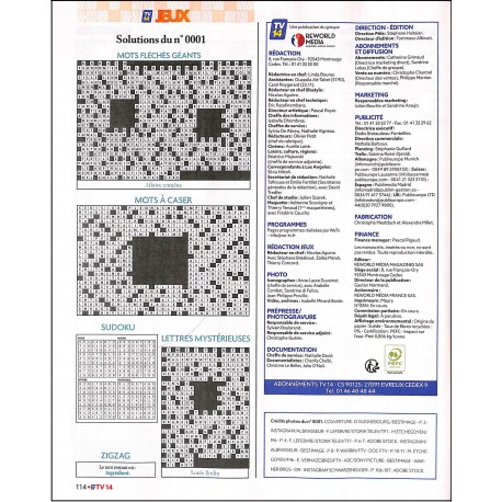 TV 14 |Premier Numéro